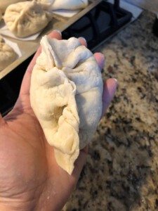 Steamed Bao Folding - Seal opening