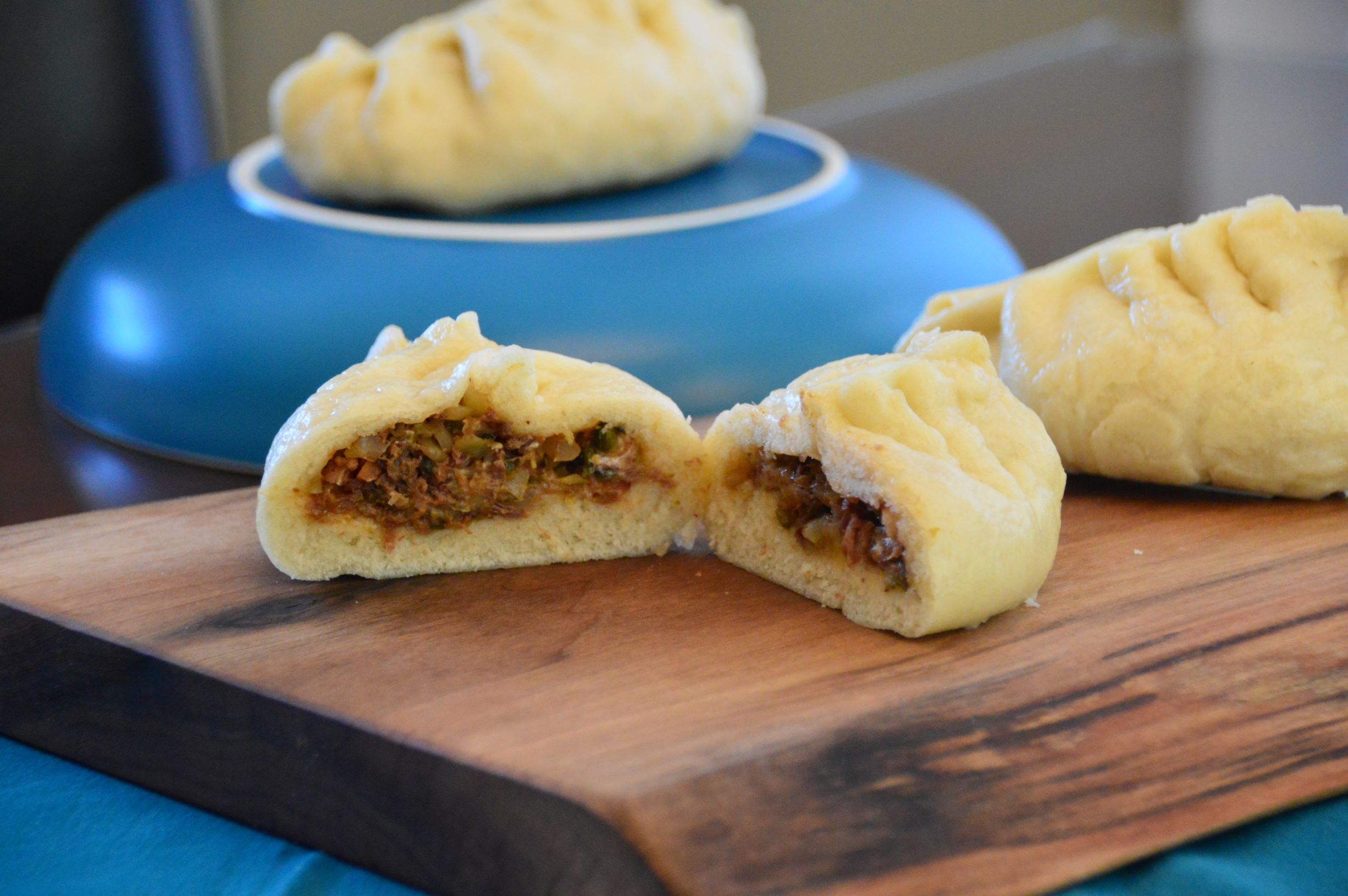 Texas Twinkie Steamed Bao